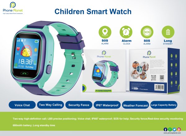 Smart watch for kids with SIM card
