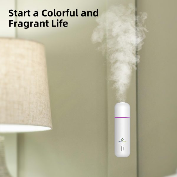 The Scentry mini car aroma diffuser (ultrasonic diffuser)with 6 scents
