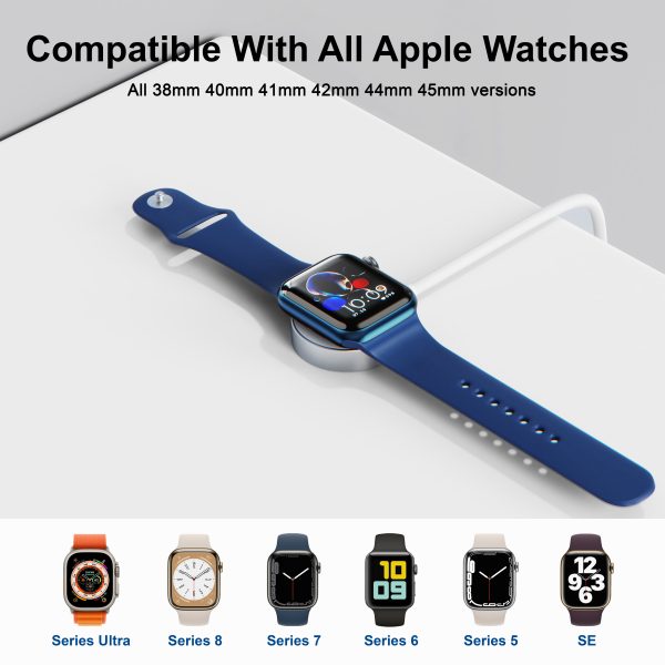 2 IN 1 (PP-WC03) Wireless Watch Charger With USB A & C Port