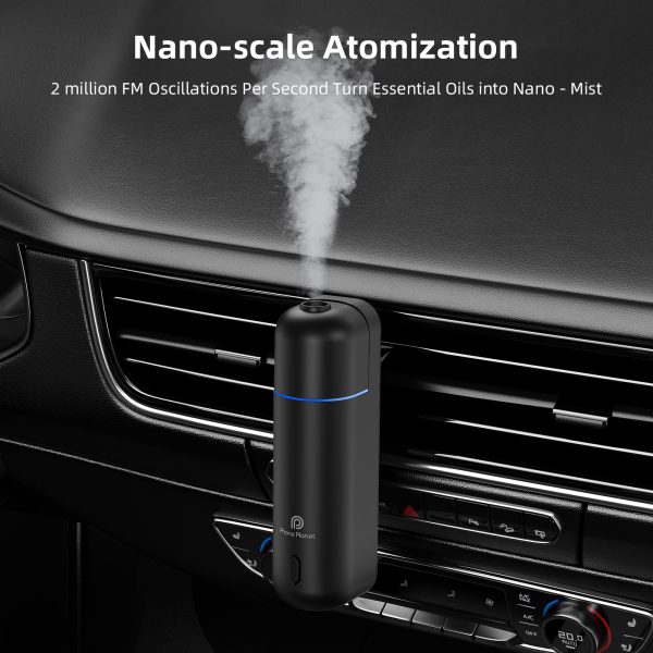 The Scentry mini car aroma diffuser (ultrasonic diffuser)with 6 scents