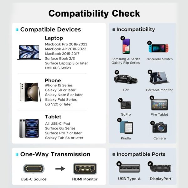 HDMI to Type C