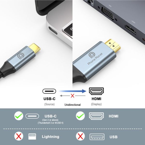HDMI to Type C